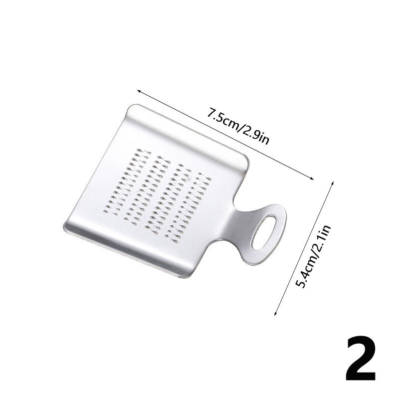 Терка для имбиря, терка для васаби, дробилка из нержавеющей стали, измельчитель для чеснока, кухонный корень фруктов, овощей, шлифовальный инструмент для имбиря
