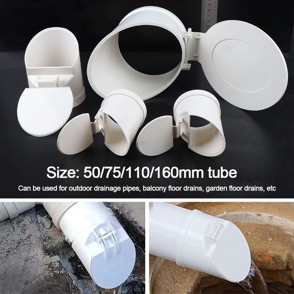 Multifunctional Drainage Pipe Floor Drains Rain Pipe Cap Outdoor Balcony Bathroom Accessory