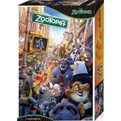 Пазл Disney Zootopia Hour Hour D-A05-029, 500 деталей, разные цвета Пазл, Детские игры, Развивающие игрушки