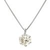 Diamond or More PT999 Pure Platinum Necklace 1 Piece 6 Prongs [Sears] 0.5ct Sp70-0001