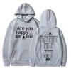 Толстовка Kendrick Lamar Are You Happy for Me The Big Steppers Tour Okalama 2022 Толстовки с капюшоном с принтом Уличная одежда в стиле хип-хоп унисекс