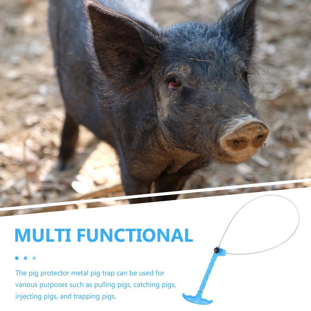 Удобный шест для отлова, фермерский ловец свиней, портативный ловец овец, принадлежность для отлова
