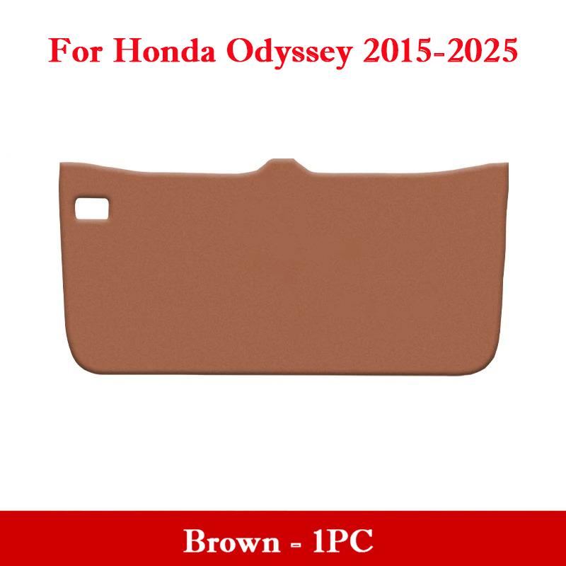 Для Honda Odyssey 2009-2026 Автомобильная накладка на дверь багажника от пинков Защитный коврик от царапин на заднюю дверь Вкладыш в багажник Аксессуары для интерьера