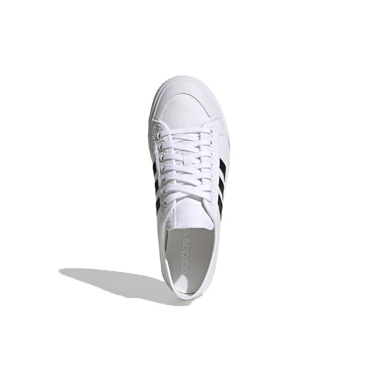 adidas Складные Nizza Low 'Белый Черный' H67375