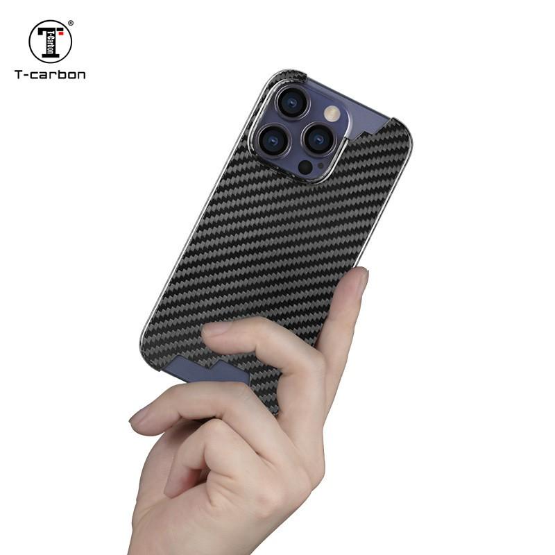 IPhone 14 Pro Max Carbon Fiber Case Slim Shockproof Protective Cover