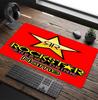 Customizable Name Rockstar Energy Logo Pattern Gaming Mouse Pad-Non Slip Rubber Base,Perfect Gamers,Esports,Ideal Gift Gaming Enthusiasts