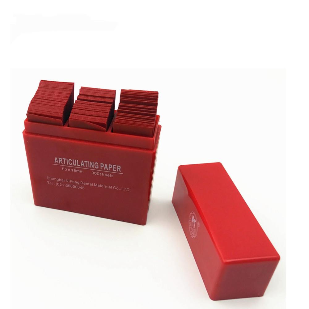 Стоматологическая артикуляционная бумага прямого типа синяя/красная/зубоврачебная окклюзионная пленка Стоматологическая артикуляционная бумага