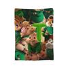Alvin and the Chipmunks Blanket Cozy Soft  Throw Blankets for Couch 50x60 Inch Multisize Plush Thin Quilt