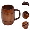 Пивная кружка в форме бочки, многофункциональная минималистская классическая чашка для чая, деревянная чашка для кофе