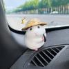 Car Decoration Hamster Car Accessories New Console Cute Doll Car Interior Pendant Car Decoration Cool Car Decoration