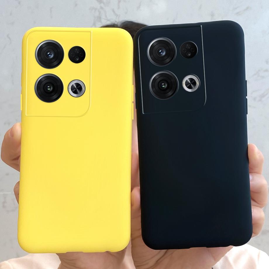 For Oppo Reno 8 Pro Plus 5G Case Simple Colorful Cute Liquid Silicone Bumper For Fundas Reno8 Pro+ Reno8 4G 8Pro Back Cover Capa