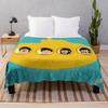 Yellow Throw Blanket