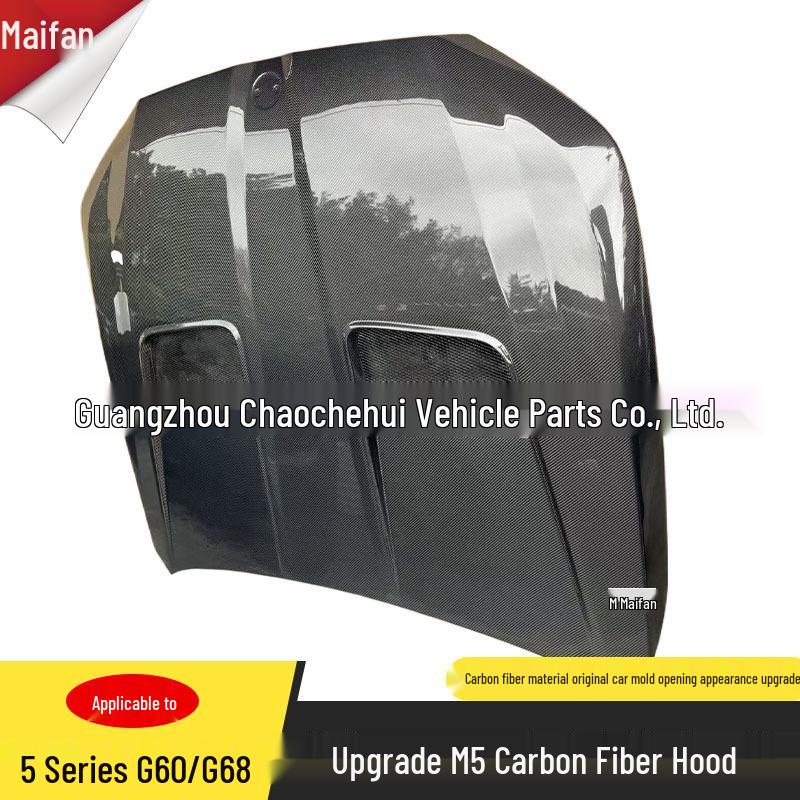 BMW 5 Series G60/G90 M5 Carbon Fiber Perforated Hood & Fender