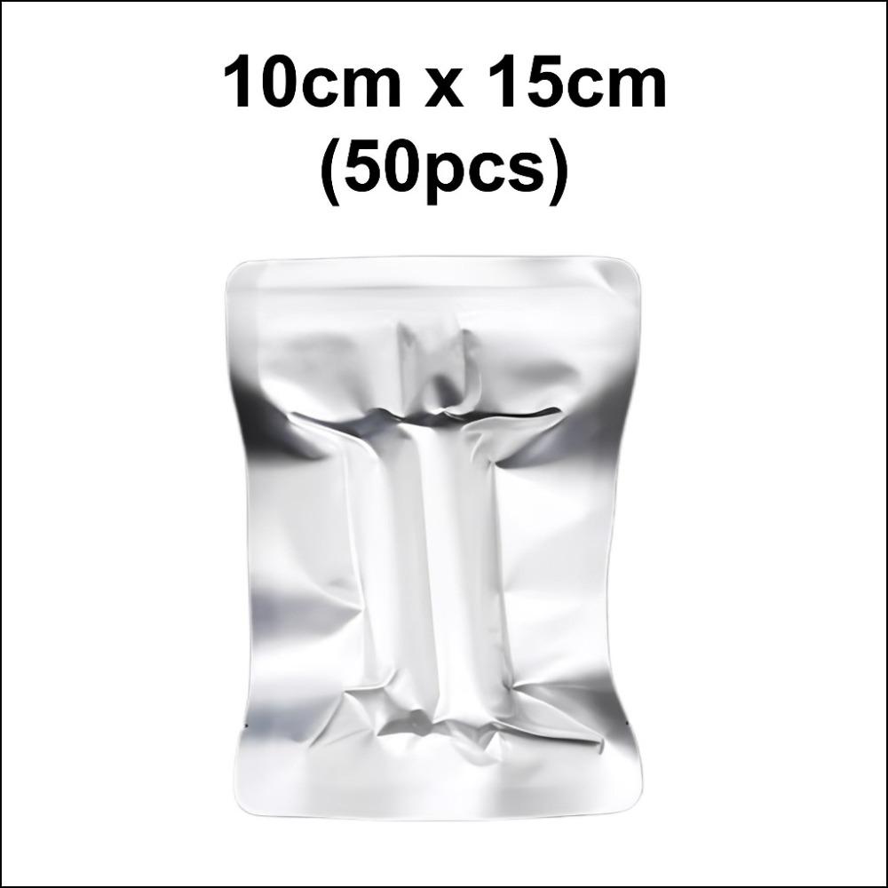 50 ШТ. Термостойкий пакет для хранения пищевых продуктов Реторт-пакет Вакуумный запайщик Алюминиевые вакуумные пакеты Термозапаиваемый пакет Хранение орехов