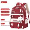 Girls Large Capacity Backpack With Breathable Material For Education School