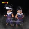 Dragon Ball Gohan & Goku Watermelon Head Childhood Battle Figurine
