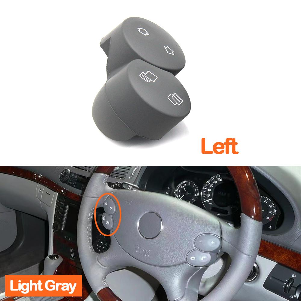 Car Multi-Function Left Right Steering Wheel Control Push Button For Mercedes Benz E G CLK CLS Class W211 W463 W209 W219 E300