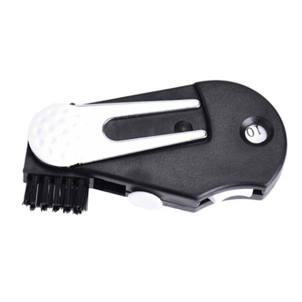 Switchblade Tool Ball Fork Green Fork Golf Pitch Accessories Golf Divot Repair Tool Score Counter