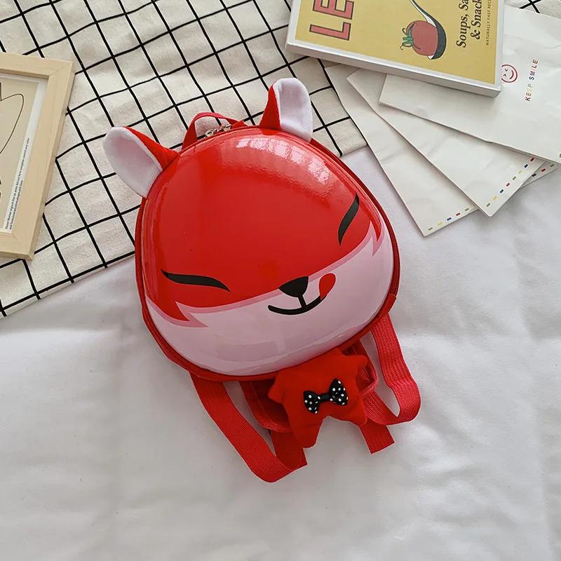 1-5years Baby Children Cartoon Animal Boy Girl Backpack Outdoor School Lower Grades Stationery Supplies Pvc Egg Shell Backpack