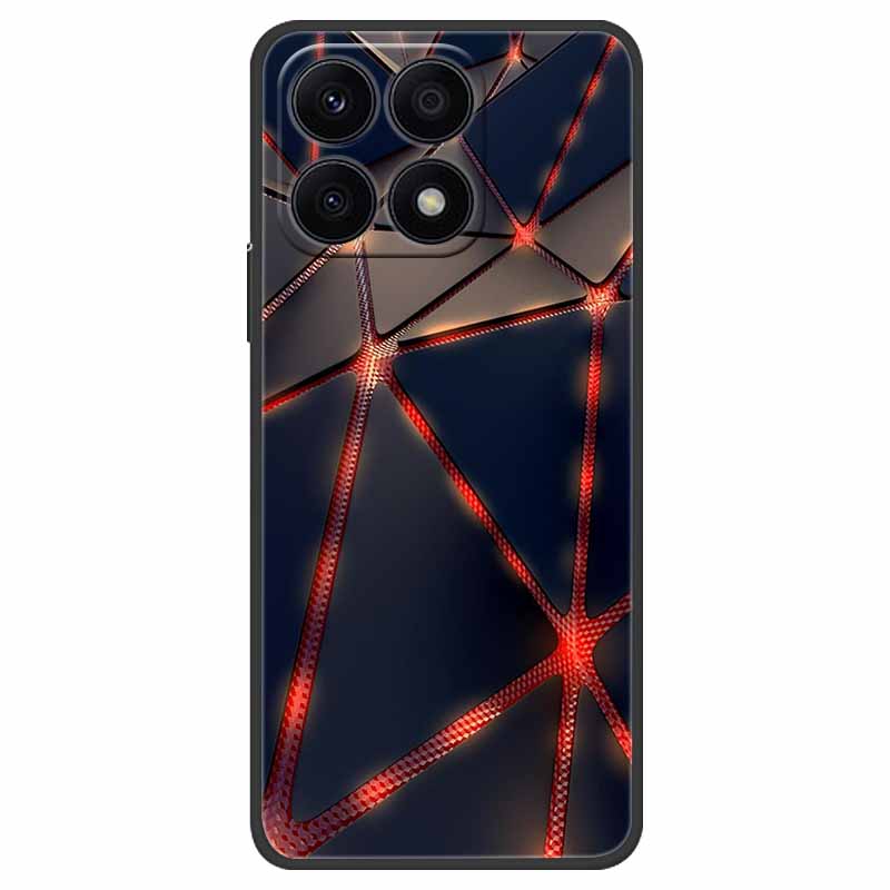 Чехол для Honor X8a Мраморный Мягкий Силиконовый Чехол для Телефона для Huawei Honor X8a Задняя Крышка Coque Fundas HonorX8a X8 a CRT-LX1 CRT-LX2