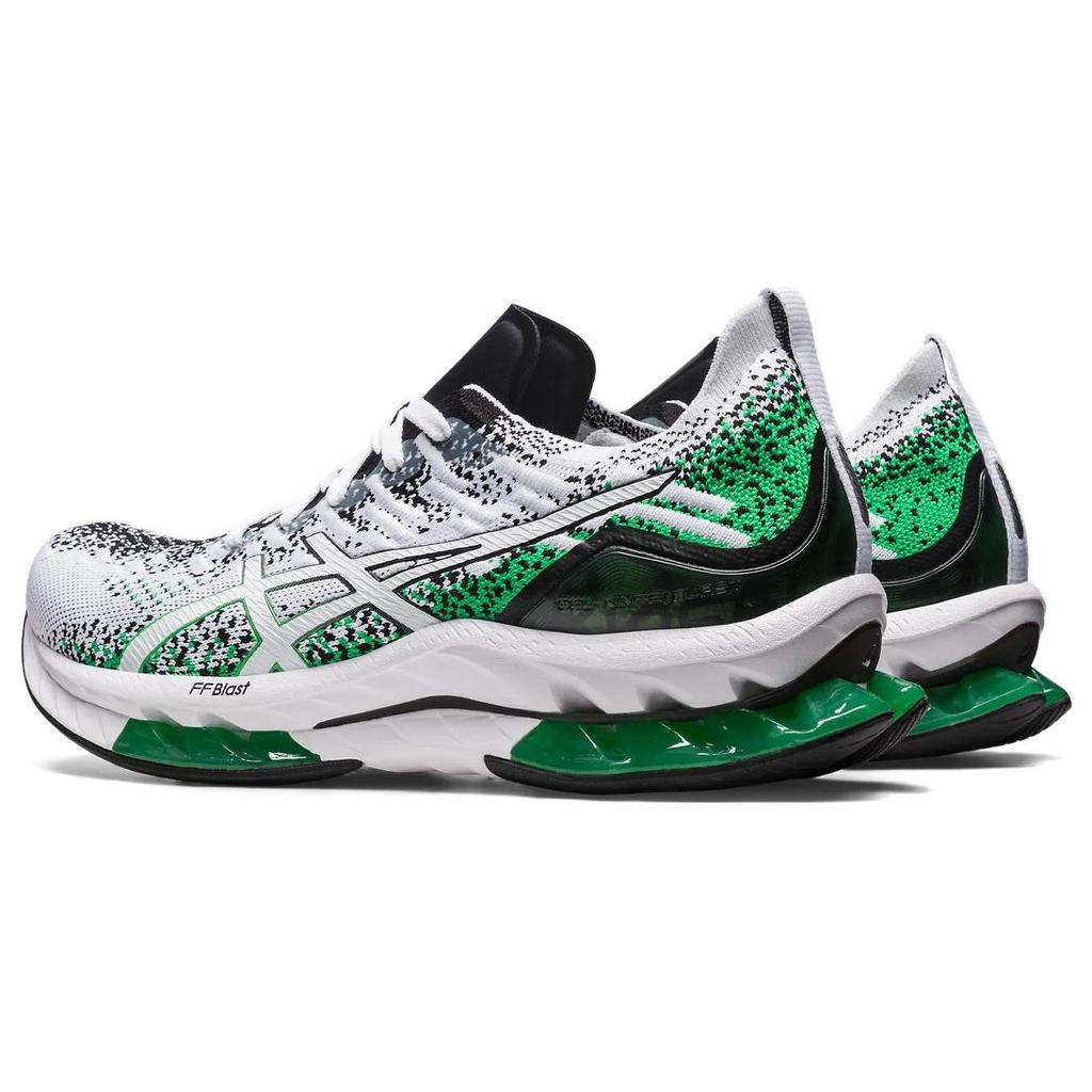 Asics Мужские кроссовки Kinsei Blast White Cilantro 1011B203-101