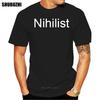 Nihilistic Nihilism T-shirt s-2XL Mens Womens Cotton Tshirt Men Summer Fashion T-shirt Size Summer Tshirt Summer Tshirt