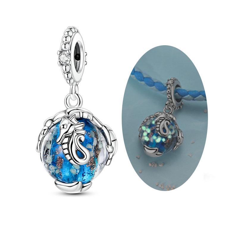 Новые летние шармы, бусины, подвески, медные бусины в виде черепахи, морской звезды, ракушки, подходят для оригинального браслета, аксессуары для самостоятельного изготовления ювелирных изделий