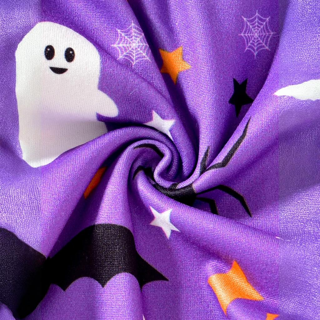 Детский Хэллоуинский комплект с длинным рукавом, мультяшный, милый