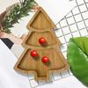 Поднос в форме рождественской елки, деревянные доски для десертов, разделочная доска для стейков, безопасно и легко