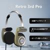 Ретро-наушники 3APLUS Retro Pro, Ретро-наушники открытого типа, Проводные, Без микрофона, Складные, Ультралегкие, Легко носить, Длина 1,25 м, Rikyu