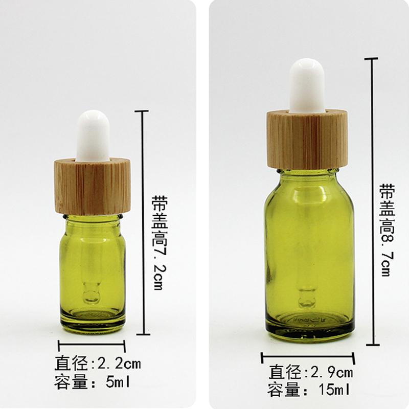 Glass Dropper Bottle Glass Bottle Lotion Refillable Bottles Portable Travel Container Essential Oils Cosmetics Sample Bottle
