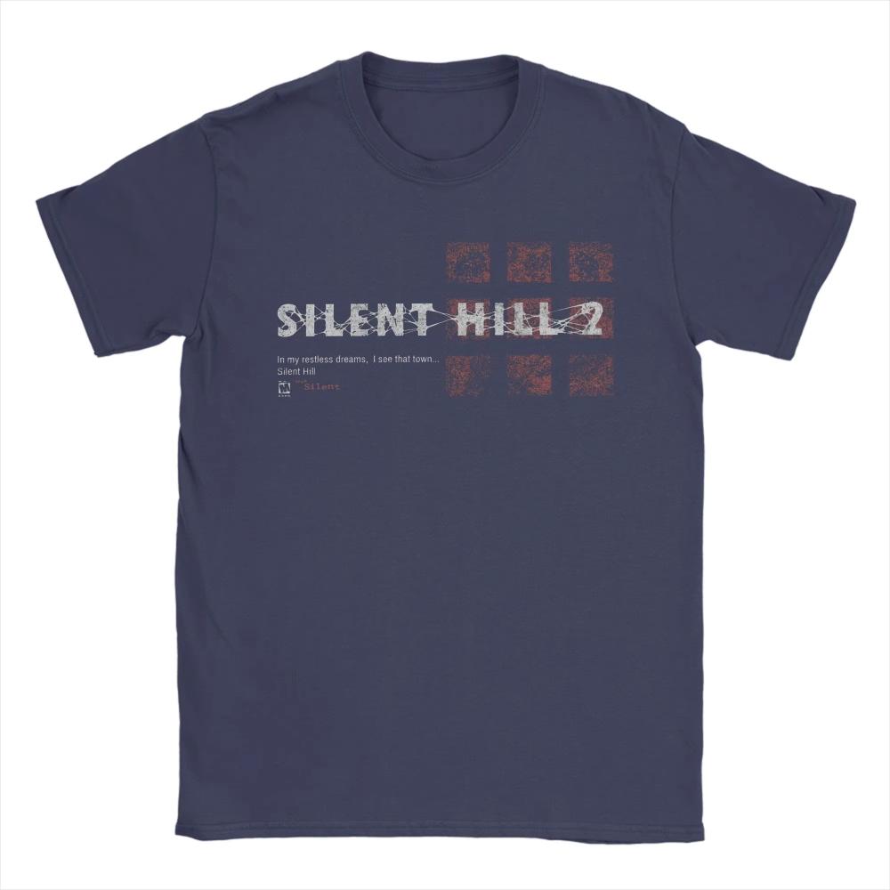 Leisure Silent Hill 2 in My Restless Dreams TShirts for Unisex Women Cotton T Shirt Short Sleeve Tee Shirts New Arrival Clothing