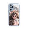 Samsung A10 Fashion/Cat Girl 50 Cute M40 Liquid Glass Case, все включено, защита от падения, модель с 10 линзами