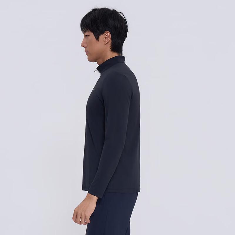 SCALER Men's Outdoor Stand-Up Collar Long Sleeve T-Shirt