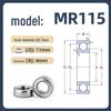 HTMW MR Серия Миниатюрные шарикоподшипники с глубоким желобом GCR15 MR83-MR148