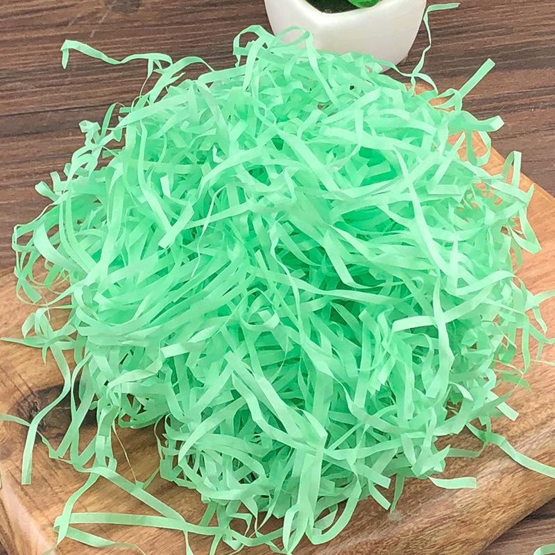 100G-1800G Colorful Crinkle Paper Raffia Shredded Confetti Gift Box Filler Decoration Wedding Party Gift & Basket Packaging