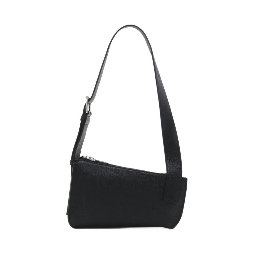 Alexander Mcqueen Знаковая Серебристая Металлическая Пряжка-Т-образка Сумка из Кожи Крокодила Кошелек Женские сумки Черный 813535-1VDCM-1000