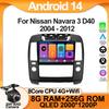 Видеоплеер для Nissan Navara 3 D40 2004 - 2012 Android 13 Автомагнитола GPS Навигация Мультимедиа Стерео Carplay Нет 2din DVD