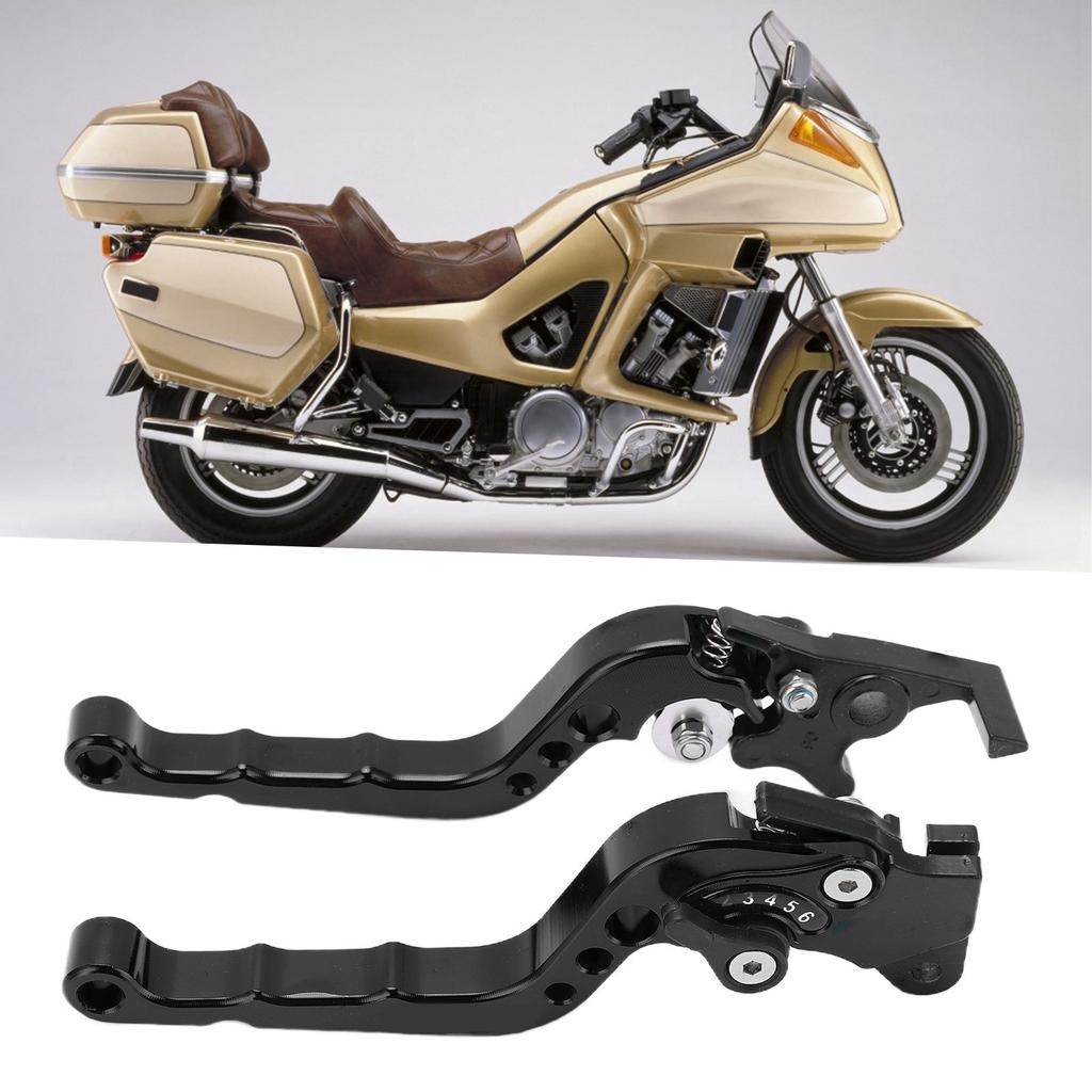 2PCS Motorcycle Brake Lever Handlebar Braking Device Aluminium Alloy