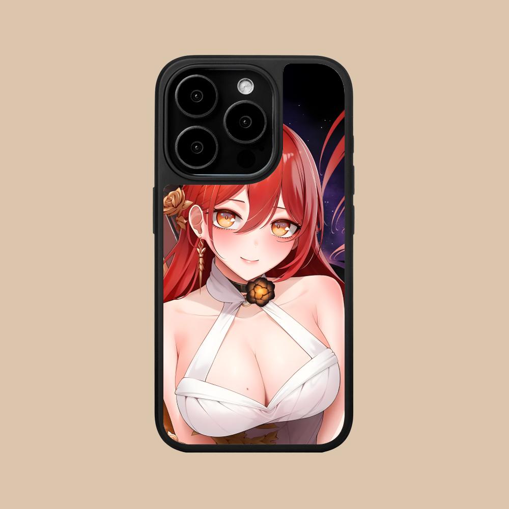 HSR Himeko Матовая поверхность Чехол для мобильного телефона для iPhone 17 16 15 14 13 12 11 Air Pro Max Plus Цветная крышка