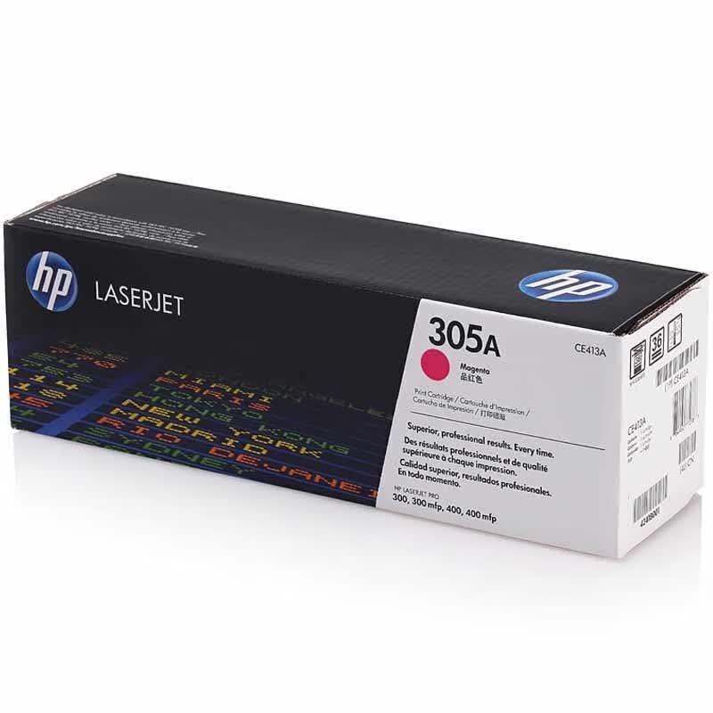 HP Original 305A/CE410A-413A 4-Color Toner Cartridge Set