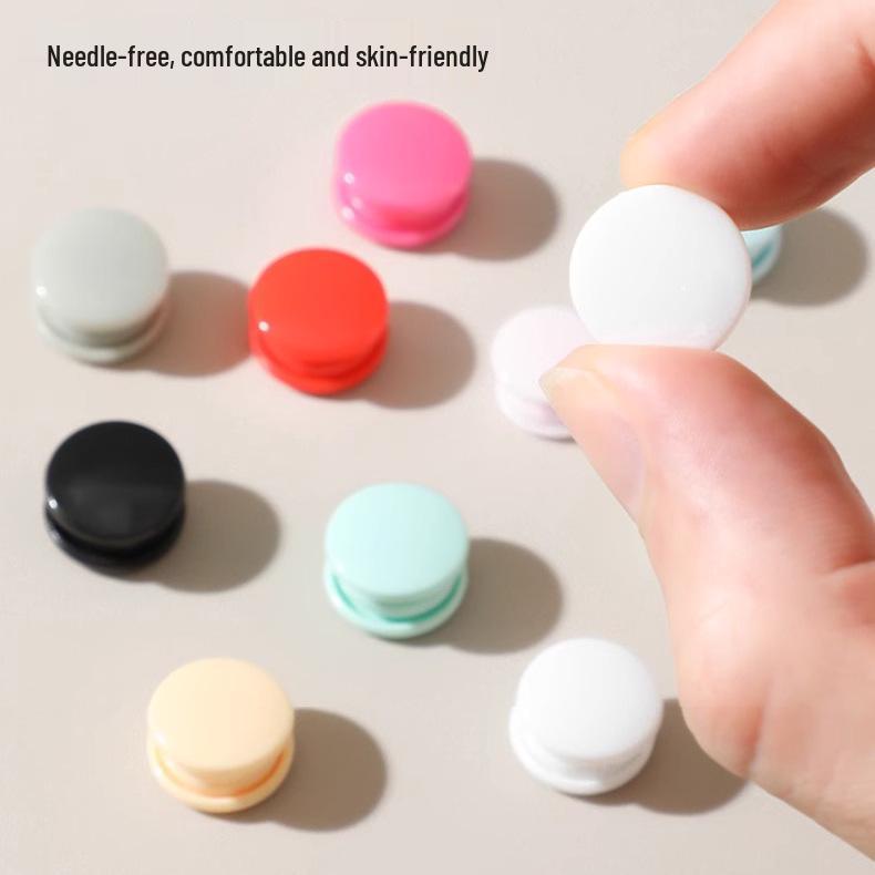 Детские кнопки: Бесшовные потайные кнопки-застежки для детской одежды