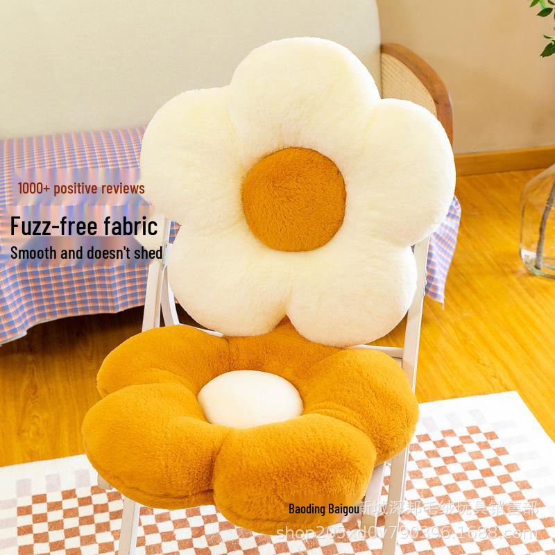 Подсолнух Подушка-сиденье и спинка для дивана, автомобиля, эркерного окна или коврик для пола.