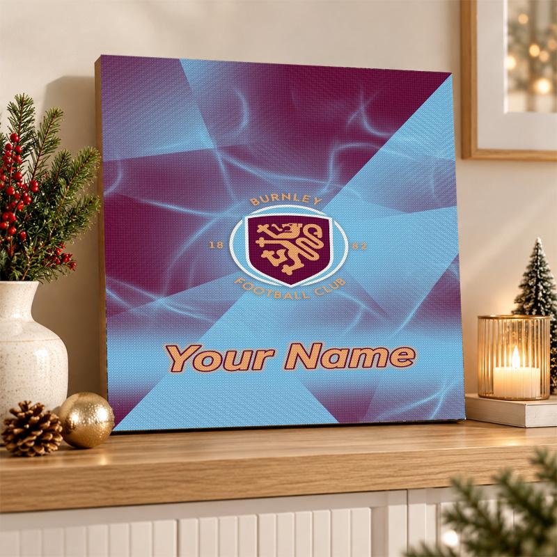 Burnley Football Custom Name Text 5D Diamond Painting Kit DIY Full Drill Diamond Art Decoration
