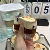 Бабл-ти Медленно восстанавливающаяся Сквиш-игрушка Ручной работы Липкая Мягкая Сжимаемая Игрушка Милый Настольный Орнамент Праздничный Подарок на День Рождения Снятие Стресса Щипание Подарок