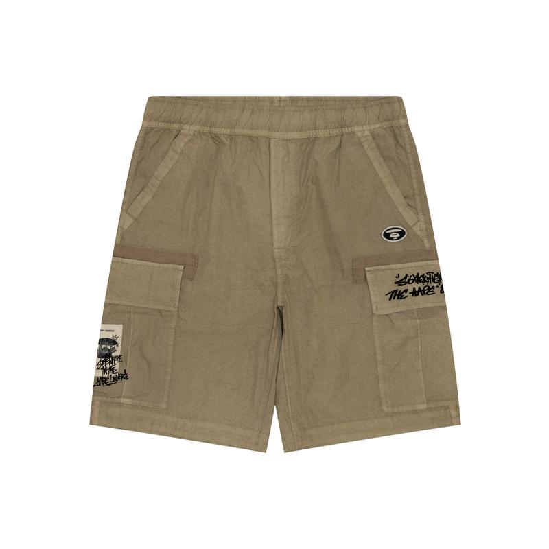 Aape logo-appliqué cargo shorts AAPSPMB615XXM