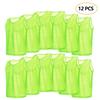 12 Pack Mesh Scrimmage Training Vests Football Vest Breathable Adults Jerseys Bibs