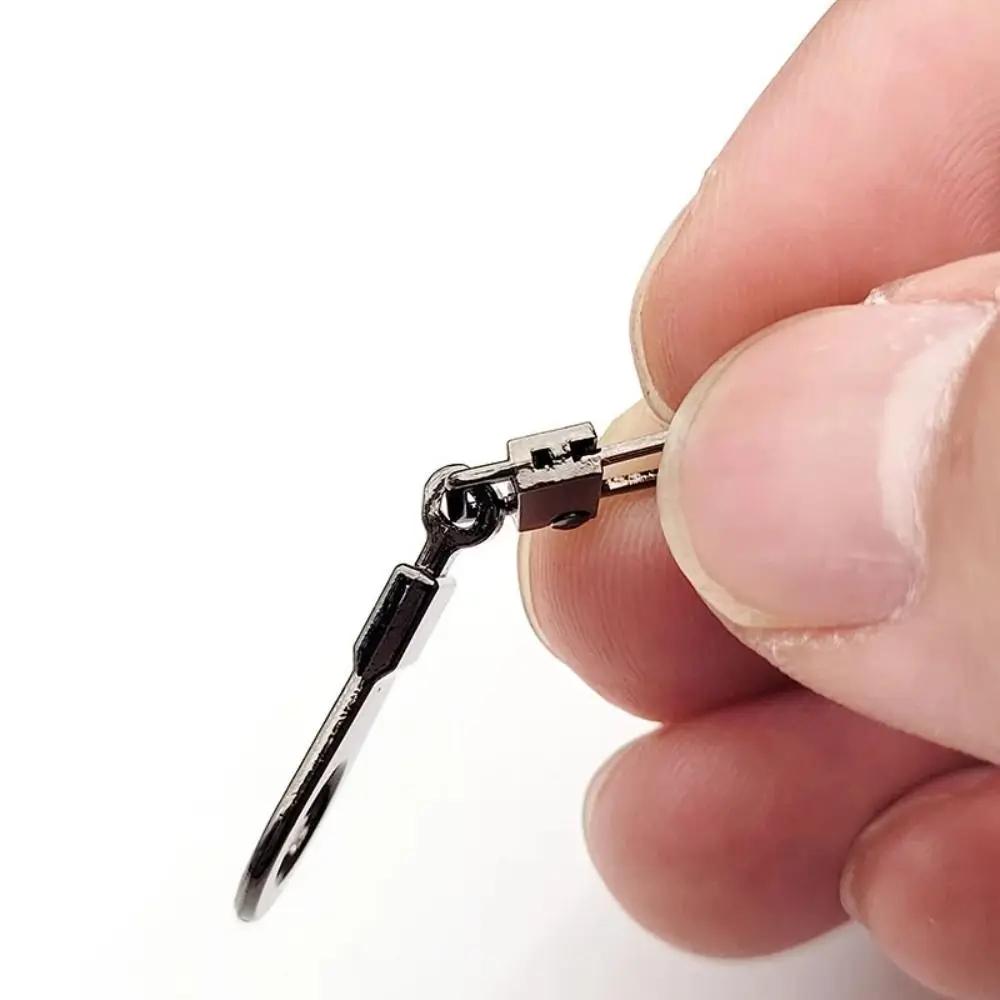 5 шт. Замена Металлическая Молния Съемная DIY Швейная Запасная Петля Головка Молнии для Рюкзаков Сумок Ремонт Ползунки Молнии