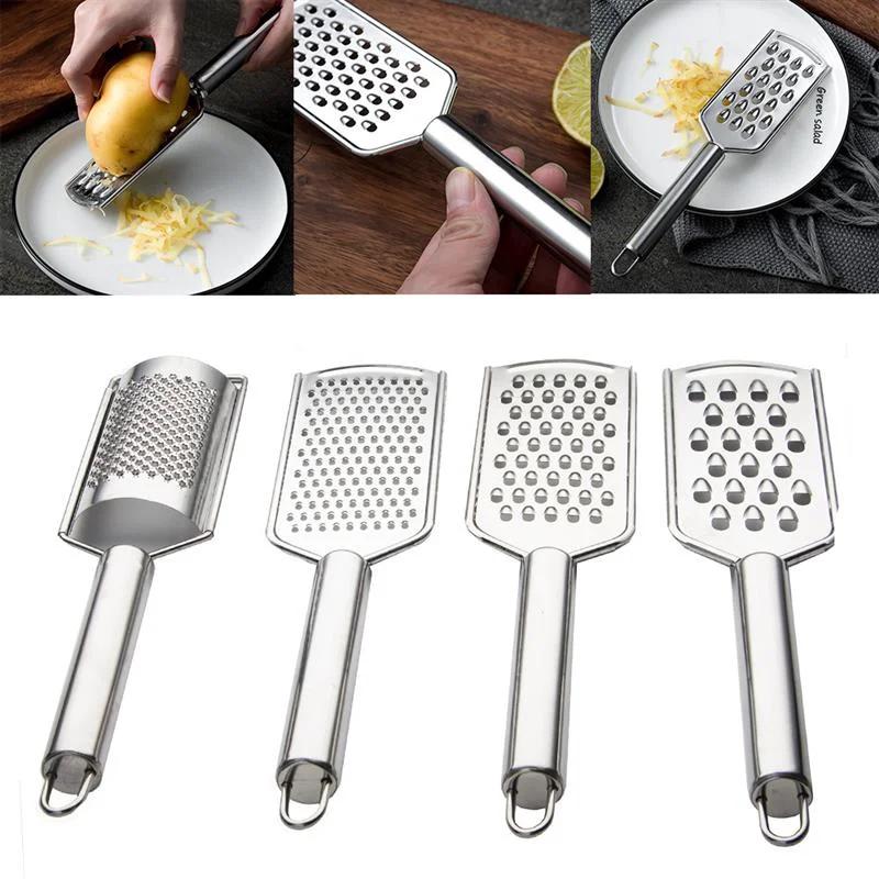 Stainless Steel Cheese Grater Multi-purpose Cheese Planer Knife Slicer Sharp Kitchen Tools Cheese Shavings Knife Dessert Tools