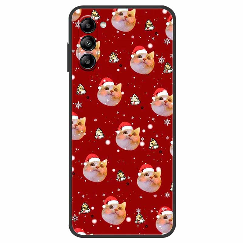 Чехол-крышка для Samsung Galaxy S23 Plus FE Ultra, рождественский, из мягкого ТПУ-силикона, задняя крышка для телефона, для Fundas Samsung Galaxy S 23